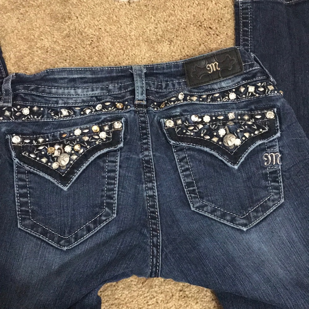 Mid rise miss me skinny jeans